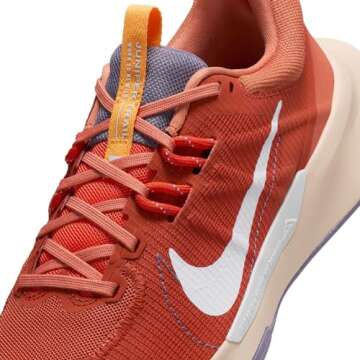 Nike Juniper Trail 2 Next Nature Women's Trail Running Shoes (DM0821-803, Burnt Sunrise/Amber Brown/Cosmic Clay/White) Size 6.5