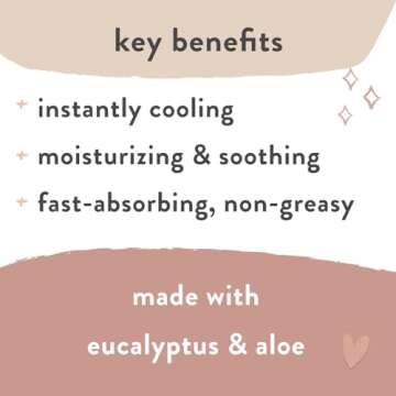 The Honest Company Honest Mama Chill Mama Soothing Jelly | Cooling Formula for Itchy Skin | Aloe + Eucalyptus Infused | 4 fl oz