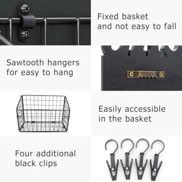 Lost Socks Basket for Laundry Room Organization