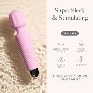 Ava Vibrator Wand Sex Toys [ Clit Stimulator ] Vibrators for Woman Adult Toy | Gifts for Women | 20 ...