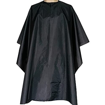 Magiczone Professional Hairdressing Salon Nylon Cape with Closure Snap,Barber Styling Cape,Unisex Bl...