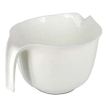 GLAD Mixing Bowl 3 Quart with Handle and Pour Spout