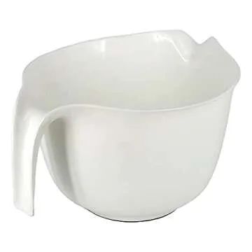 GLAD Mixing Bowl 3 Quart with Handle and Pour Spout