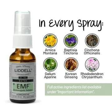 Liddell Homeopathic Anti-Tox Electro Magnetic EMF Radiation, 1 Ounce