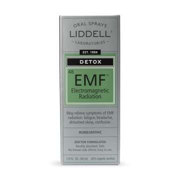 Liddell Homeopathic Anti-Tox Electro Magnetic EMF Radiation, 1 Ounce
