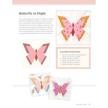 Wonderful World of Paper-Pieced Quilt Blocks: 30 Nature-Inspired Designs and Beautiful Sampler Projects (Landauer) 5" and 7" FPP Patterns for Butterflies, Hummingbirds, Flowers, and More