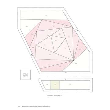 Wonderful World of Paper-Pieced Quilt Blocks: 30 Nature-Inspired Designs and Beautiful Sampler Projects (Landauer) 5" and 7" FPP Patterns for Butterflies, Hummingbirds, Flowers, and More