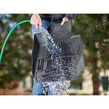 WeatherTech Custom Fit FloorLiners for Cadillac XTS - 1st & 2nd Row (44460-1-2), Black