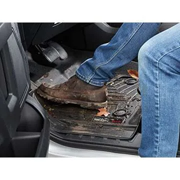 WeatherTech Custom Fit FloorLiners for Cadillac XTS - 1st & 2nd Row (44460-1-2), Black