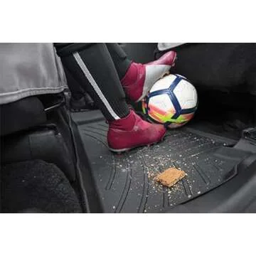 WeatherTech Custom Fit FloorLiners for Cadillac XTS - 1st & 2nd Row (44460-1-2), Black