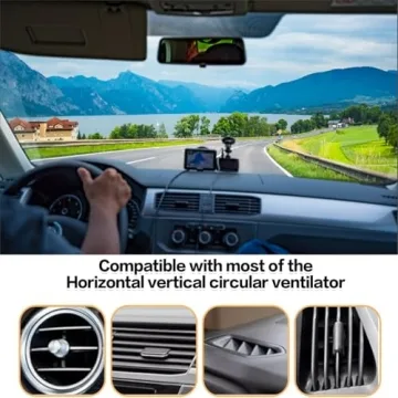 TrustBlai Car Cymbal Air Vent Ornament – Mini Drum Decor