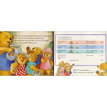 A Fair Bear Share Kid's Math Storybook for 4-8