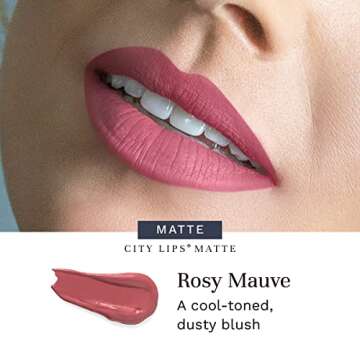 City Beauty City Lips Matte Liquid Lipstick for All-Day Wear