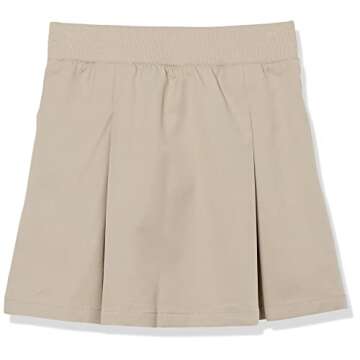 French Toast Girls' Pull-On Scooter School Uniform Skirt