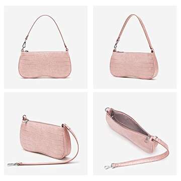 JW PEI Women's Eva Shoulder Handbag (Pink)