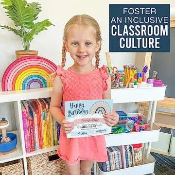 Hadley Designs 25 Boho Birthday Certificates for Kids Classroom Birthday Gifts-Happy Birthday Certificates for Students, Birthday Awards for Students, Classroom Supplies for Teachers Elementary