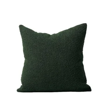Luxury Boucle Throw Pillow Cover for Sofa - DOMVITUS