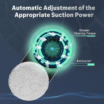 SUNSMAI Window Cleaning Robot, Smart Window Cleaner with Automatic Water Spray, Remote Control Robot Window Washer for Windows/Tiles/Glass Door (SWLR0002)