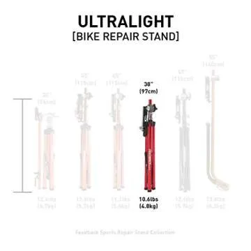 FEEDBACK SPORTS | Ultralight Bike Repair Stand | Bicycle Workstand W/Tripod Base | Lightweight and D...