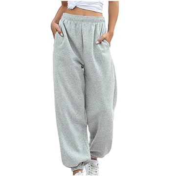 FUAIOKT Women's Cozy Xmas Yoga Sweatpants for Comfortable Style