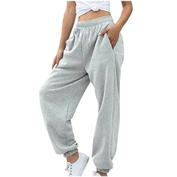 FUAIOKT Women's Cozy Xmas Yoga Sweatpants for Comfortable Style