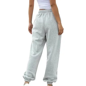FUAIOKT Women's Cozy Xmas Yoga Sweatpants for Comfortable Style