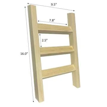 Kitchen Hand Towel Ladder, Bathroom Hand Towel Ladder, Mini Towel Ladder, Tea Towel Ladder, Many Colors Available (Black)