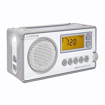 C. Crane CCRadio Solar & Wind-Up Emergency Radio