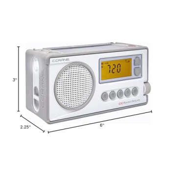 C. Crane CCRadio Solar & Wind-Up Emergency Radio