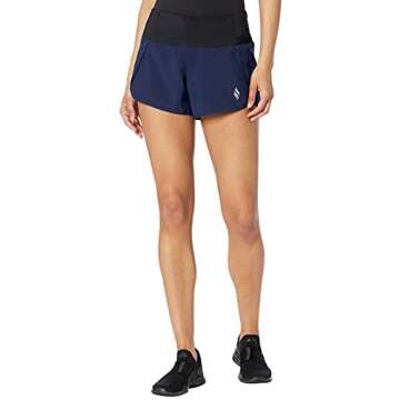 Skechers Women's Going Places Run Short, Navy, S