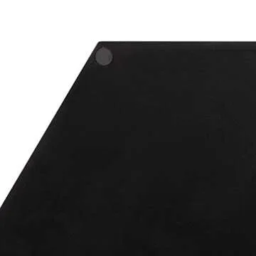 Kate and Laurel Lipton Modern Hexagon Tray, 18 x 18, Black and Silver, Decorative Tray for Storage and Display