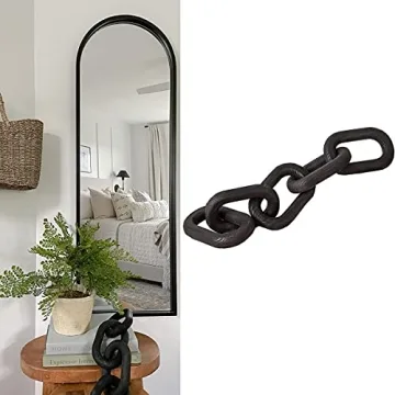 Hanlin Hand-Carved Wood Chain for Stylish Home Decor