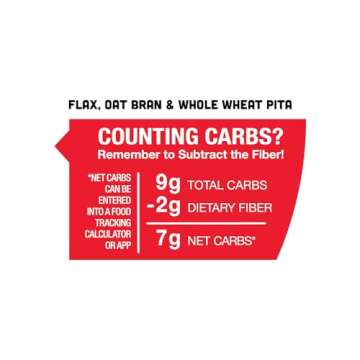 Joseph's Pita Bread 2-Pack with Low-Carb Options