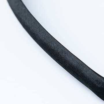 Foeran Mouse Ears Headbands Shiny Bows Mouse Ears Glitter Party Princess Decoration Cosplay Costume for Girls Women (Leopard/Gold)