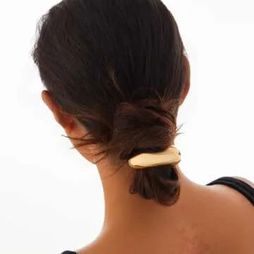 Elegant 3 PCS Metal Hair Ties for Chic Women