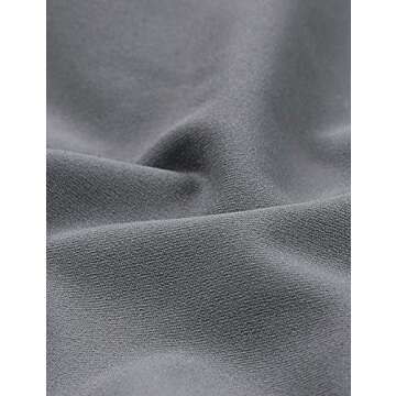 CRZ YOGA Womens Naked Feeling Workout 7/8 Yoga Leggings - 25 Inches High Waist Tight Pants Dark Carbon Gray Medium