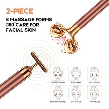 2-IN-1 Beauty Bar Electric Facial Massager Kit