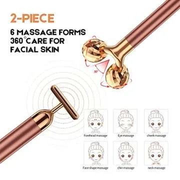2-IN-1 Beauty Bar Electric Facial Massager Kit