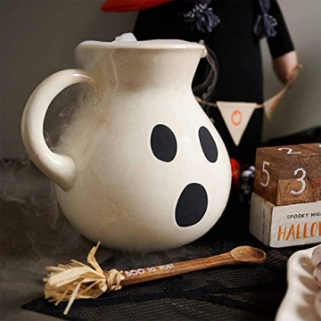 Mud Pie Ghost Pitcher Set for Halloween Fun and Decor
