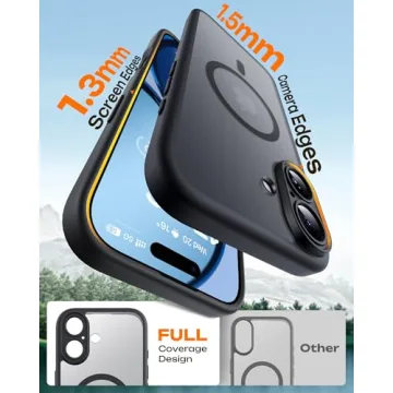 Buy TOCOL for iPhone 17 Case with Magnetic Protection