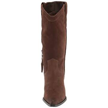 Sam Edelman Women's Jamie Western Boot Olive Taupe 7 Medium