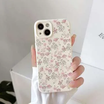 Lovmooful iPhone 13 Case Cute Floral Design