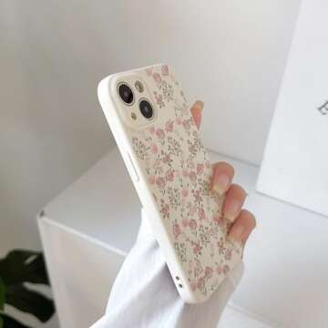 Lovmooful iPhone 13 Case Cute Floral Design