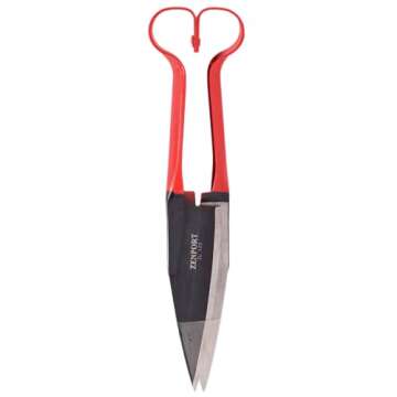 Zenport ZL122 Heavy Duty Onion/Sheep Shear, 6.5-Inch Carbon Steel Blade, 13-Inch Long