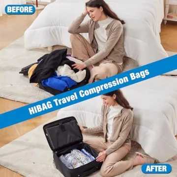 HIBAG Vacuum Storage Bags 20-Pack for All Your Needs