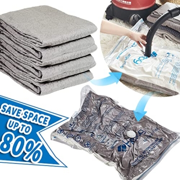 HIBAG Vacuum Storage Bags 20-Pack for All Your Needs