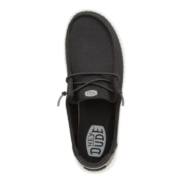 Hey Dude Wendy Hex Black Women’s Slip-On Loafers