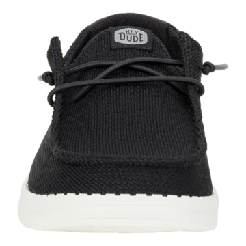 Hey Dude Wendy Hex Black Women’s Slip-On Loafers