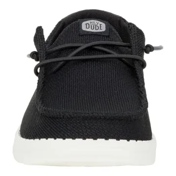 Hey Dude Wendy Hex Black Women’s Slip-On Loafers