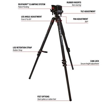 BOG DeathGrip Camo Tripod – Ultimate Stability for Shooting